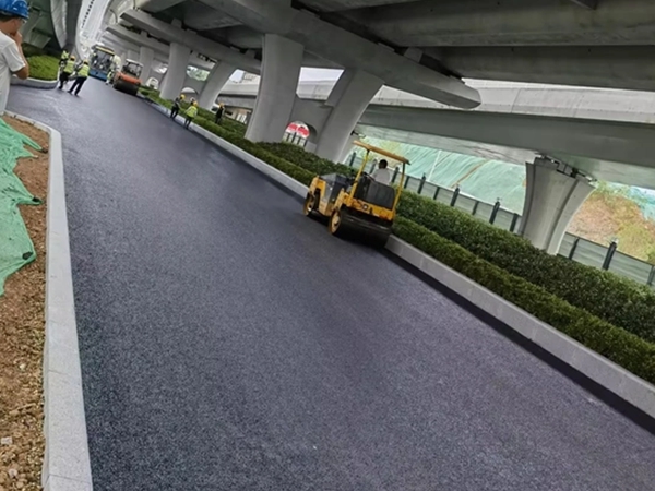 绍兴改性沥青道路铺设施工